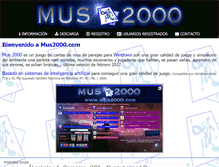 Tablet Screenshot of mus2000.com